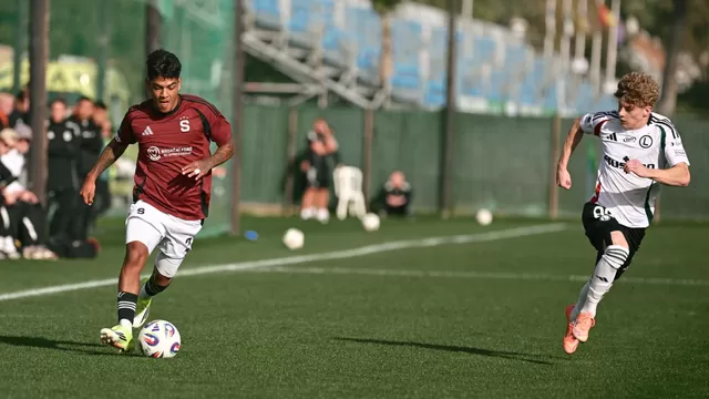 El jugador del Sparta Praga tuvo minutos en el amistoso y anotó el segundo gol de su equipo.
