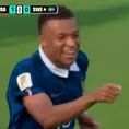 Mbappé RIDICULIZÓ a dos defensas de Suecia y sacó potente remate para el 1-0 de Francia Mbappé RIDICULIZÓ a dos defensas de Suecia y sacó potente remate para el 1-0 de Francia