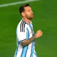Volvió y marcó: GOL de Messi para 2-0 de Argentina ante Islandia