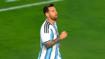Volvió y marcó: GOL de Messi para 2-0 de Argentina ante Islandia