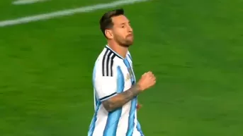 Volvió y marcó: GOL de Messi para 3-0 de Argentina ante Islandia