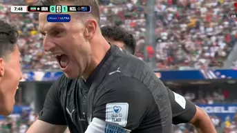 Nueva Zelanda y un remate inatajable: el gol de Just para el 1-0 ante Irán