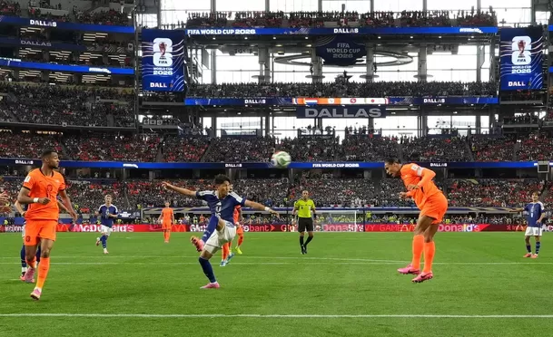 Así marcó Países Bajos el primer gol ante Japón por el Mundial 2026. (Foto: Reuters) Así marcó Países Bajos el primer gol ante Japón por el Mundial 2026. (Foto: Reuters)
