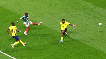 Espectacular gol de Quiñones: el 1-0 de México vs. Ecuador en el Estadio Azteca