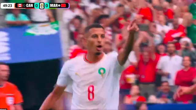 GOLAZO de Marruecos para el 1-0 sobre Canadá por Mundial 2026 / Foto y Video: América TV