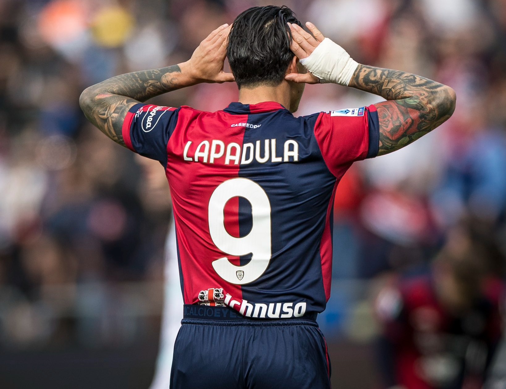 Gianluca Lapadula anotó su primer gol en 2024. | Fuente: @CagliariCalcio