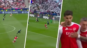 Golazo IMPARABLE de Kai Havertz y poner a Arsenal 1-0 PSG