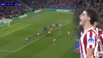 El golazo de Álvarez en triunfo de Atlético Madrid vs Barcelona