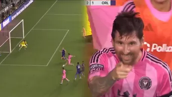 El golazo que le anotó Messi a Gallese en el Inter vs Orlando