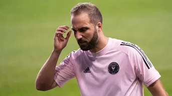 Gonzalo Higuaín dio positivo por COVID-19, según medios en Estados Unidos