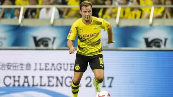 Götze volvió a una cancha de fútbol tras seis meses inactivo