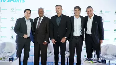 Sergio Goycochea particip&amp;oacute; junto a Maturana en una conferencia previo a la Copa Am&amp;eacute;rica. | Foto: DirecTV