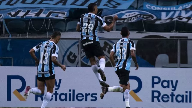 Gremio goleó 8-0 al venezolano Aragua en Brasil por la Copa Sudamericana