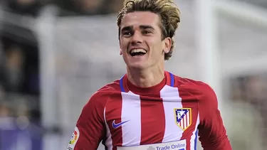Griezmann, delantero del Atlético de Madrid. Griezmann, delantero del Atlético de Madrid.