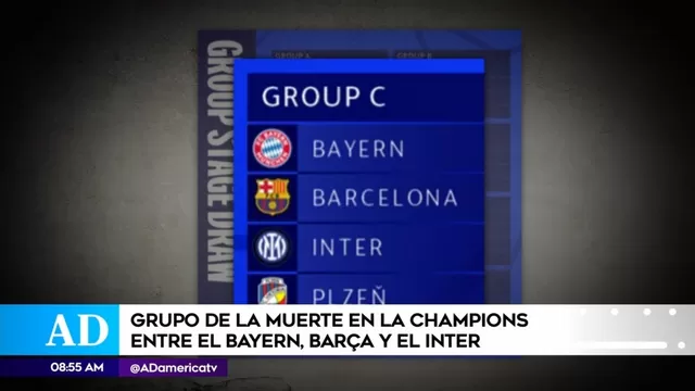 Grupo de la muerte de la Champions League: conoce quiénes lo integran