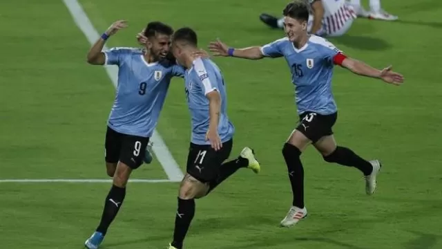 Diego Rossi marcó el tanto de la victoria para los uruguayos | Video: Teledoce Uruguay