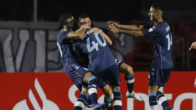 Por el grupo de Sporting Cristal: Racing a octavos de Libertadores tras superar 1-0 a Sao Paulo