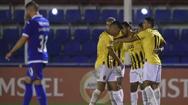 Guaraní venció 3-1 a Tigre | Foto: AFP.