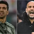 Guardiola desconocía qué club ganó la Libertadores 2021 y el DT del Palmeiras le respondió