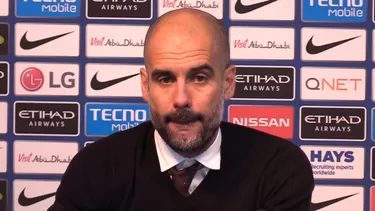 Guardiola explicó así la goleada 4-0 sufrida por el Manchester City