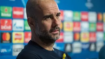 Guardiola es sancionado económicamente por lucir el lazo independentista 