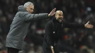 Guardiola y Mourinho se lanzaron dardos tras el United-City