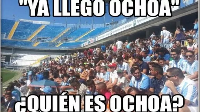 Guillermo &#39;Memo&#39; Ochoa fichó por el Málaga e hinchas se burlan con memes-foto-2