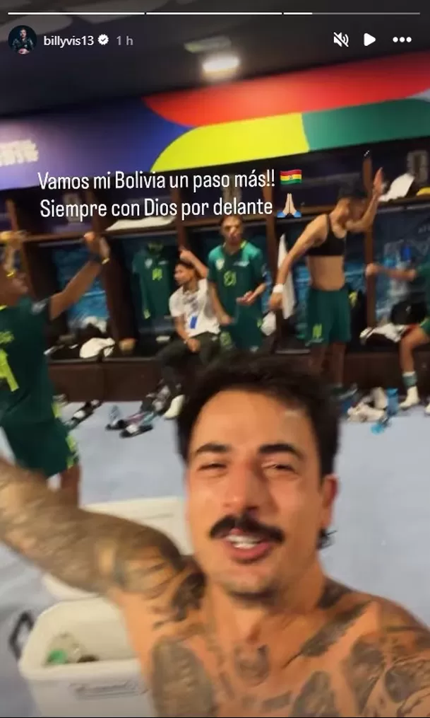 Mensaje de Guillermo Viscarra tras triunfo de Bolivia / IG