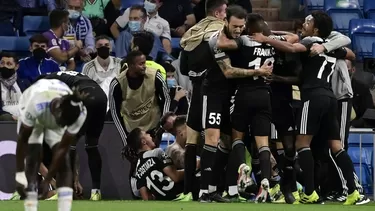 El Sheriff moldavo venció 2-1 al Real Madrid en el Santiago Bernabéu | Foto: AFP.