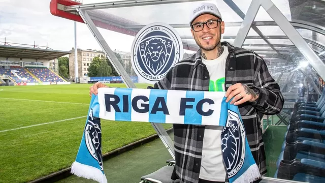 Gustavo Dulanto fue anunciado como refuerzo del Riga FC de Letonia