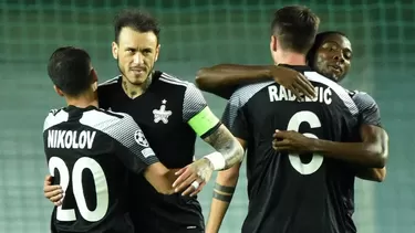 Gustavo Dulanto celebró en la Champions League | Foto: AFP.