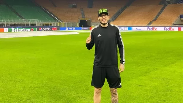 Gustavo Dulanto y su emoción al pisar San Siro previo al Inter vs. Sheriff