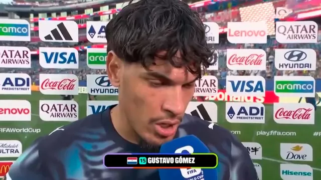 Gustavo Gómez habló tras clasificación de Paraguay / Foto: DSports