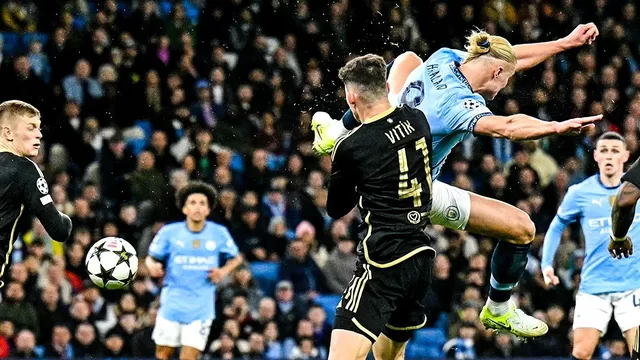 Erling Haaland marcó uno de los mejores goles de la historia de la Champions League. |  Video: ESPN