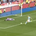 Haaland falló increíble ocasión de gol en el Liverpool vs. Manchester City