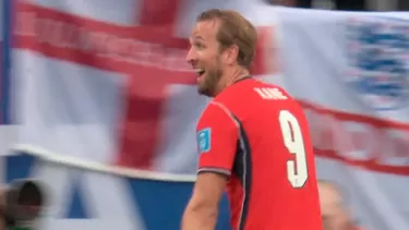 Harry Kane anotó el 2-0 de Inglaterra sobre Panamá / Foto y Video: Captura de Dsports