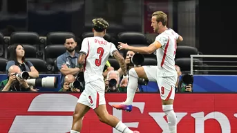 Harry Kane definió con calidad y anotó el 1-0 de Inglaterra vs Croacia