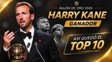 Conoce la lista del Top 10 del Balón de Oro 2026, con Harry Kane, Kylian Mbappé y Lamine Yamal / Fuente: Reuters / IA