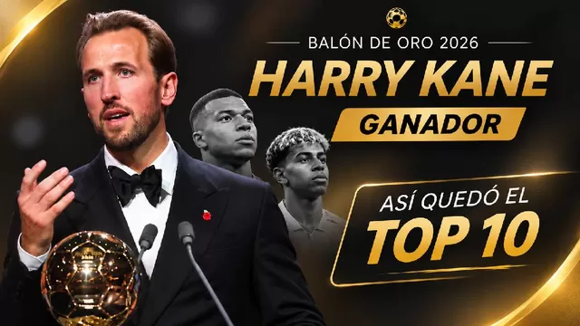 Conoce la lista del Top 10 del Balón de Oro 2026, con Harry Kane, Kylian Mbappé y Lamine Yamal / Fuente: Reuters / IA
