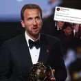Harry Kane lanzó contundente mensaje tras ganar el Balón de Oro 2026: "En silencio.."