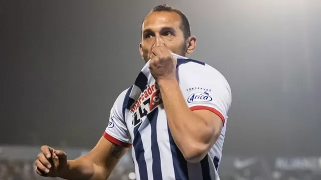 Hernán Barcos, capitán de Alianza Lima / Foto: Andina (Difusión)