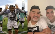 Hernán López, sobrino nieto de Diego Maradona, anotó un triplete en Argentina - Noticias de palmeiras