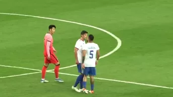 Heung-min Son separó a dos jugadores de Chile que se dijeron de todo