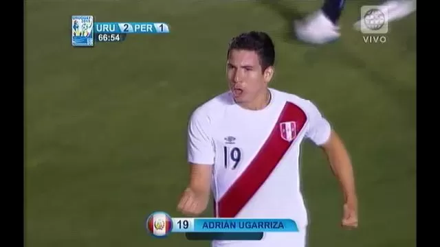 Hexagonal Sub 20: el gol de Adrián Ugarriza ante Uruguay