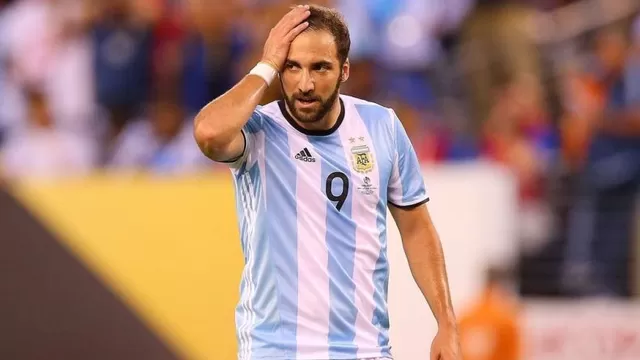 Higuaín se retira de la selección argentina a los 31 años | Foto: AFP.