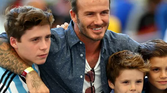 Un hijo de Beckham generó polémica al publicar una foto con una pistola-foto-1