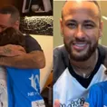 Hijo de Marcelo Vieira conoció a Neymar y no pudo ocultar su emoción