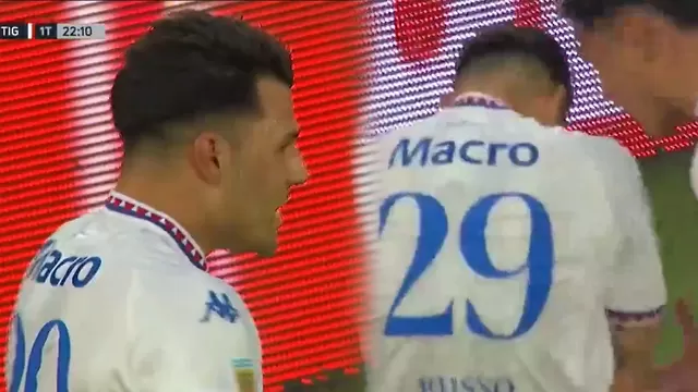 Ignacio Russo anotó en el Newell's vs Tigre y rompió en llanto tras EL fallecimiento de su padre / AD