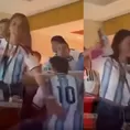 Hijos de Lionel Messi son virales por una pelea durante partido de Argentina Hijos de Lionel Messi son virales por una pelea durante partido de Argentina