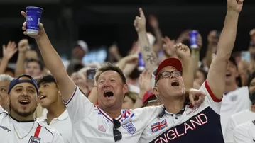 Hinchas de Inglaterra y Croacia tomaron más de 45 mil cervezas